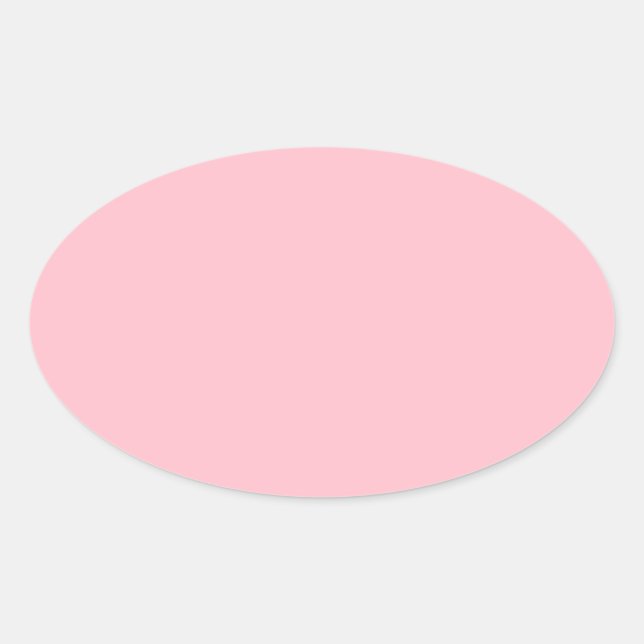 Adesivo Oval Rosa (Frente)