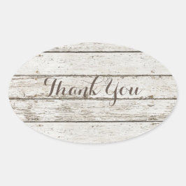 Adesivo Oval ruiva vintage barn madeira celeiro obrigado de cas