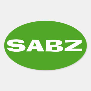 ADESIVO OVAL SABZ