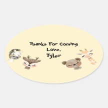 Safari Party Obrigado Sticker