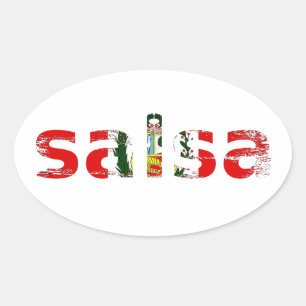 Adesivo Oval salsa Peru