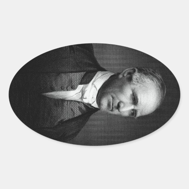 Adesivo Oval Sam Houston (Frente)