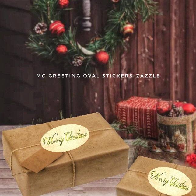 Adesivo Oval Saudação MC (Criador carregado)