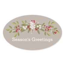 Saudações de Natal de Holiday Garland