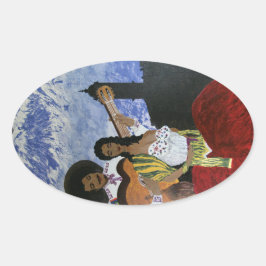 Adesivo Oval Serenata catedral