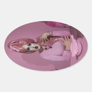 Adesivo Oval Servir Stickers de Peixe - 4