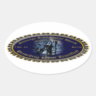 Adesivo Oval SGBC Anniston Sticker
