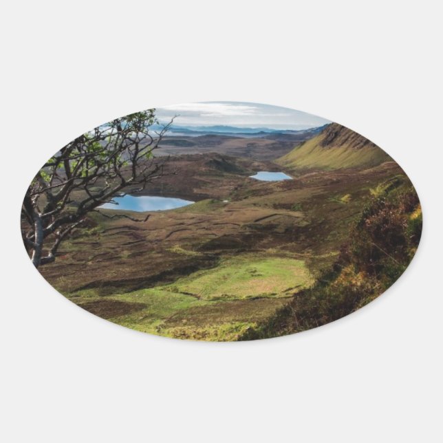 Adesivo Oval Siga os seus sonhos! (Frente)