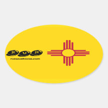 Símbolo Zia Runker Sticker