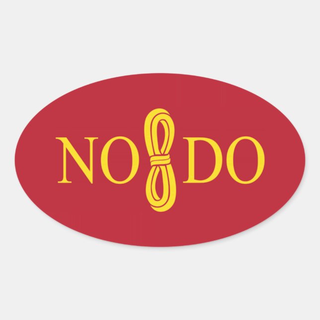 Adesivo Oval Sinalizador Sevilha (Espanha) (Frente)