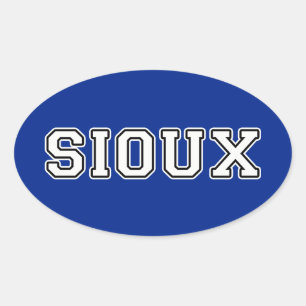 Adesivo Oval Sioux