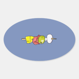 Adesivo Oval Skewer