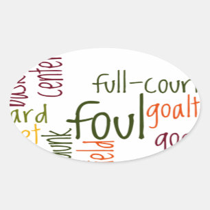 Adesivo Oval Slam Dunk Dreams: Basquete - Jogo dos Campeões