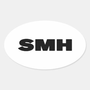 Adesivo Oval SMH   Faixa de Texto