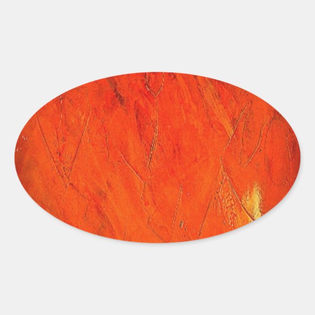 Adesivo Oval Sombras Adobe (Frente)