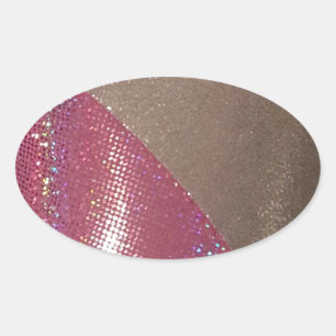 Adesivo Oval Sparkle & Shine