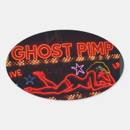 Adesivo Oval Sticker