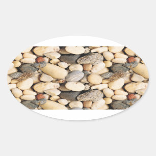Adesivo Oval Stones Custom Vazio Trendy Nature Modelo