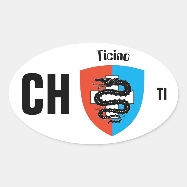 Adesivo Oval Suíça Suisse Svizzera Svizra Switzerland Kleber (Frente)