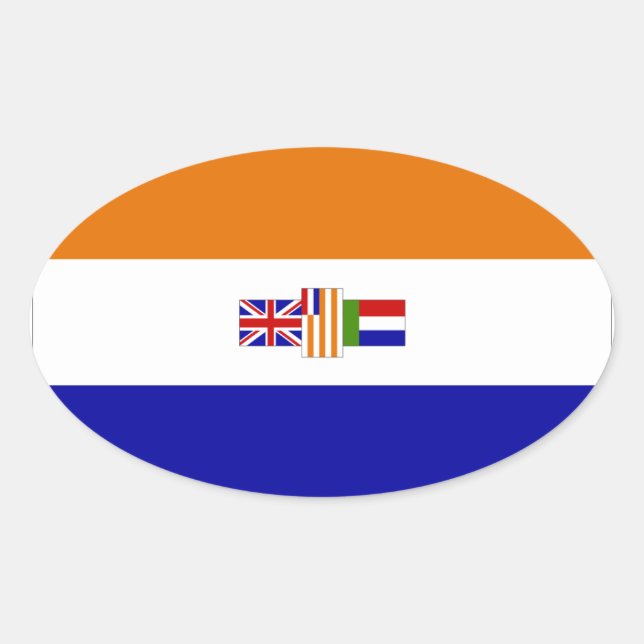 Adesivo Oval Suid-Afrika (Frente)