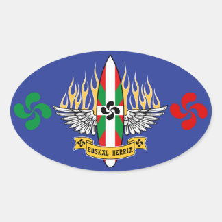 Adesivo Oval Surf Country Sticker