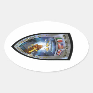 Adesivo Oval Swift Gamma-Ray Burst Mission