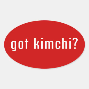 Adesivo Oval tem kimchi?