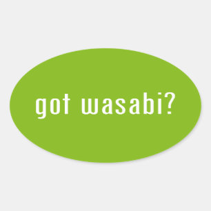 Adesivo Oval tem o wasabi?