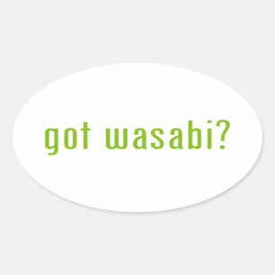 Adesivo Oval tem o wasabi?
