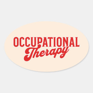 Adesivo Oval Terapia Ocupacional OTA Saúde