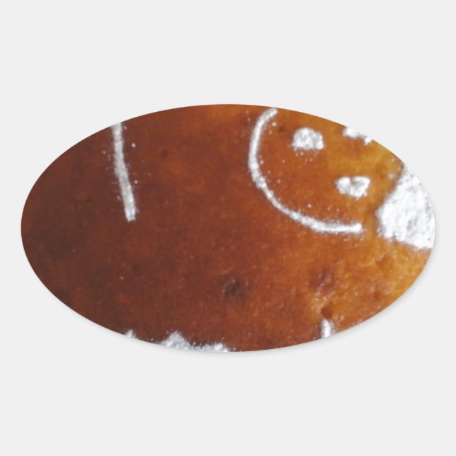 Adesivo Oval Thomas Train (Frente)