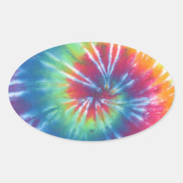 Adesivo Oval Tie Dye One