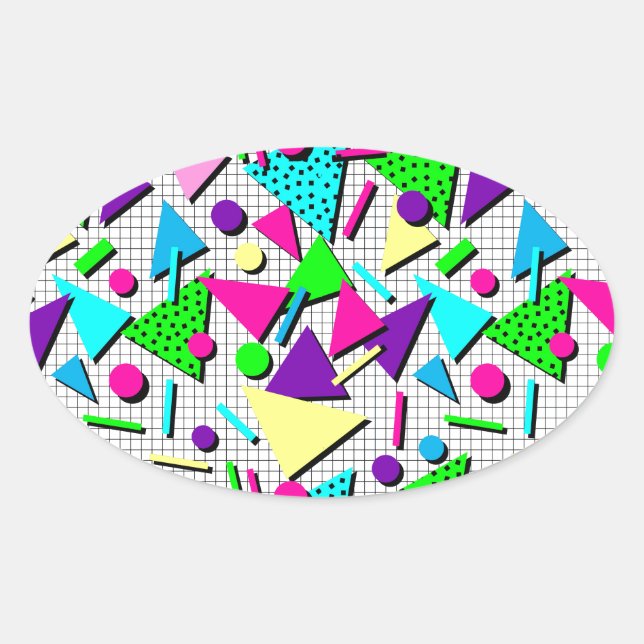 Adesivo Oval totalmente radical (Frente)