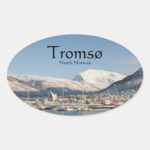 Adesivo Oval Tromso Norway
