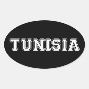 Adesivo Oval Tunísia