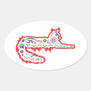 Adesivo Oval turco Angora Sticker