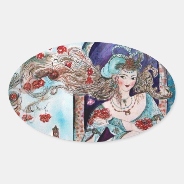 ADESIVO OVAL TURCO FAIRY TAIL (Frente)