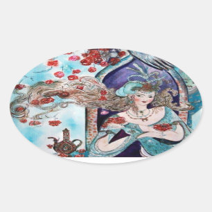 ADESIVO OVAL TURCO FAIRY TAIL