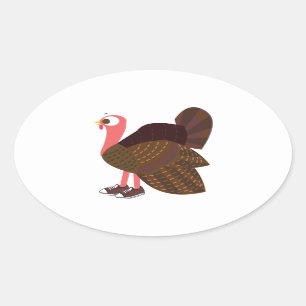 Adesivo Oval Turquia Runner