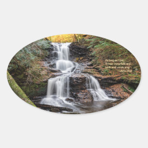 Adesivo Oval Tuscarora Falls