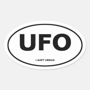 ADESIVO OVAL UFO