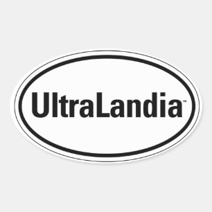 Adesivo Oval UltraLandia