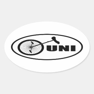 Adesivo Oval UNI oval STICKER