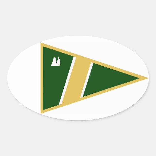 Adesivo Oval USF Sail Team Sticker (Frente)