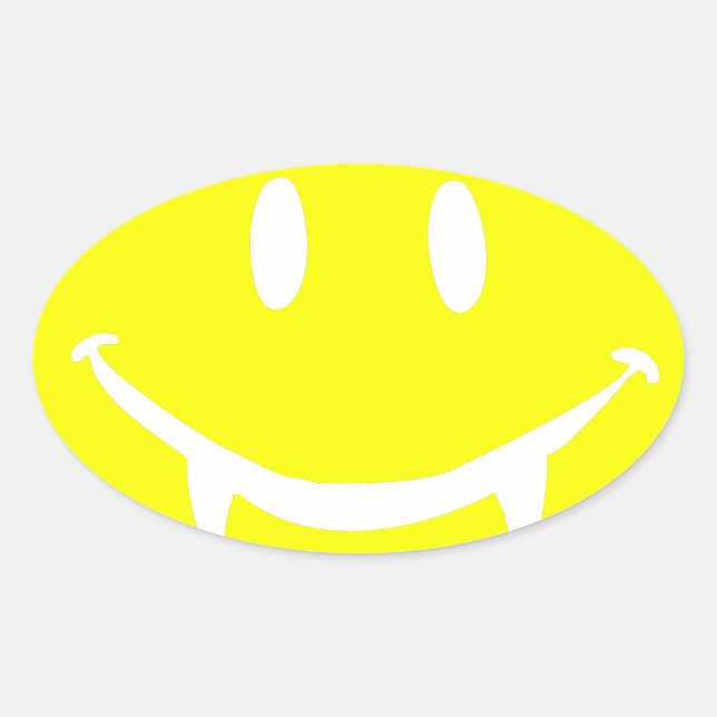 Adesivo Oval vampiro emoji dracula (Frente)