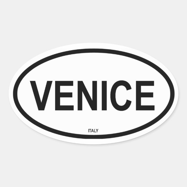 ADESIVO OVAL VENEZA (Frente)