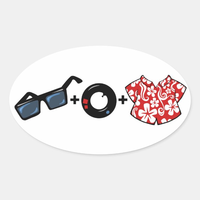 Adesivo Oval Ventilador de matemática PB (Frente)