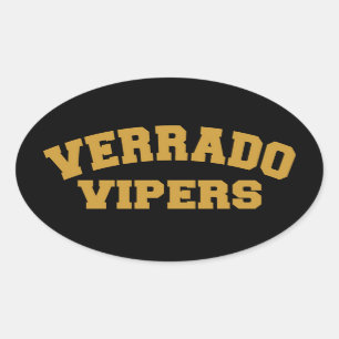Adesivo Oval Víboras de Verrado