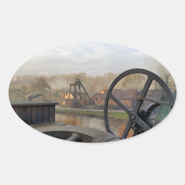 ADESIVO OVAL VICTORIAN ENGLAND (Frente)