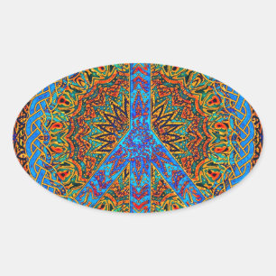 Adesivo Oval Vida calma